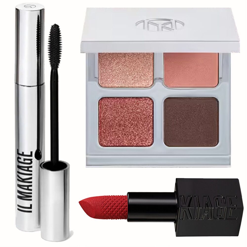 NIB Luxury Eyeshadow, Lipstick, & Mascara Bundle - Il Makiage
